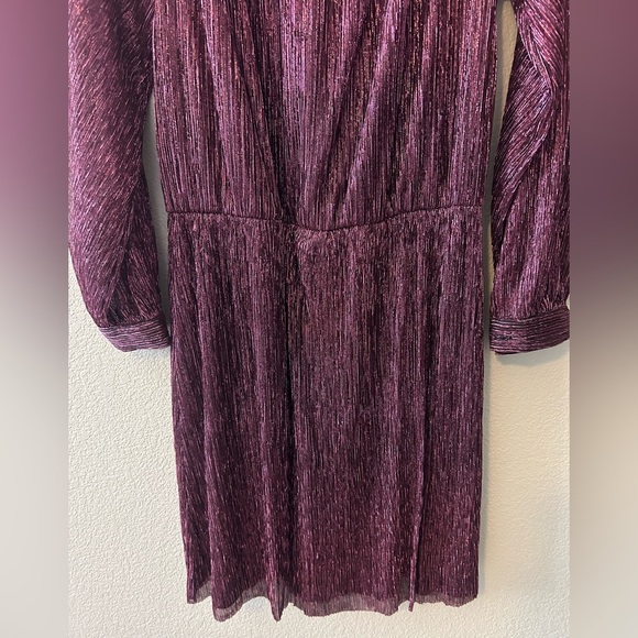 Cocktail Party Dress Sequin Red Dress Halogen Sz Medium NWOT - Picture 6 of 8